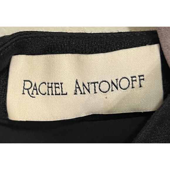 Rachel Antonoff Black Jumpsuit Overalls  Women's Size 10 - Picture 4 of 13